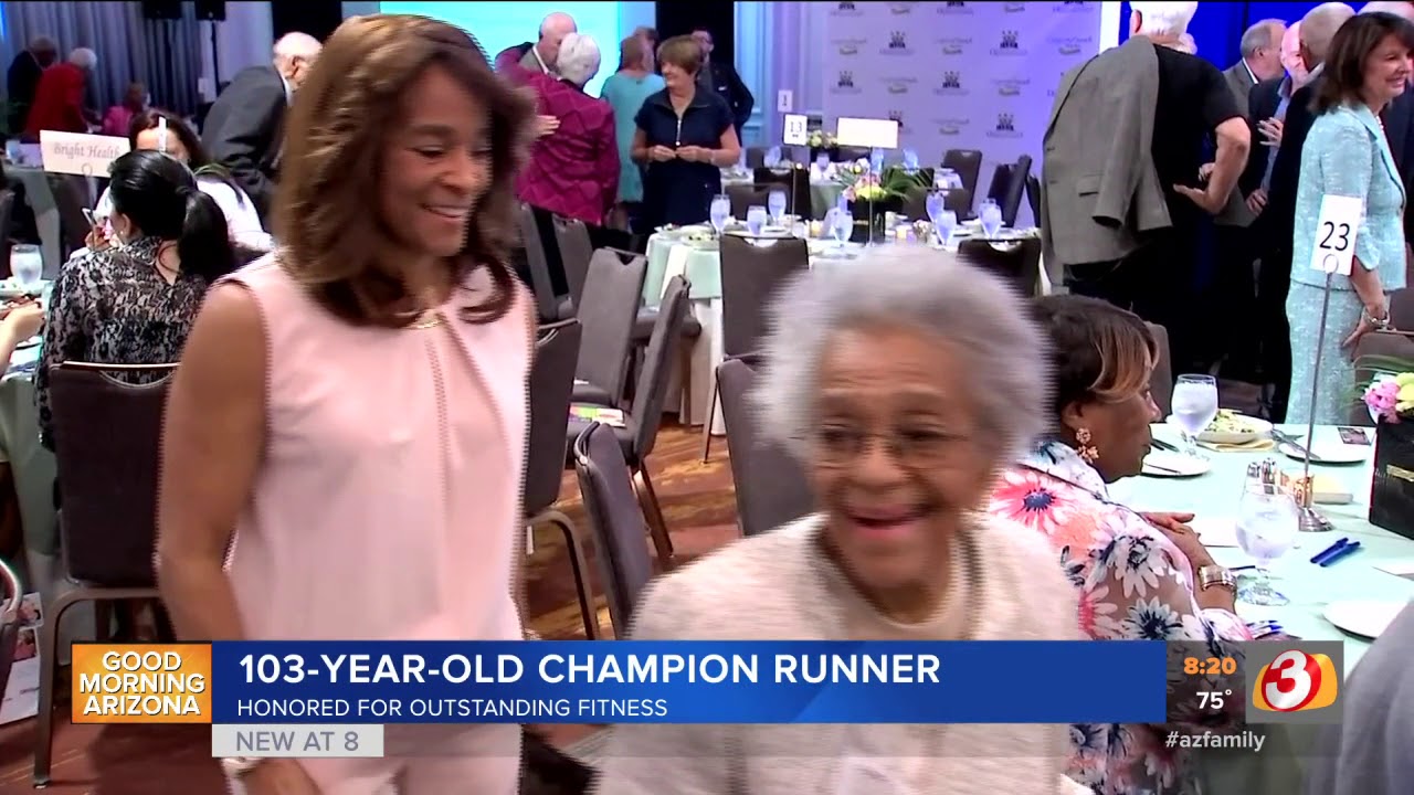 VIDEO: 103-year-old runner shares her secrets