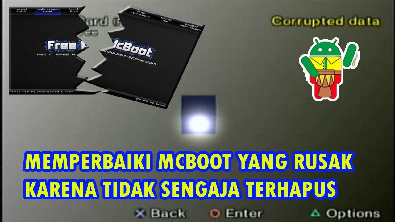 Memperbaiki MCboot yang tidak sengaja terhapus