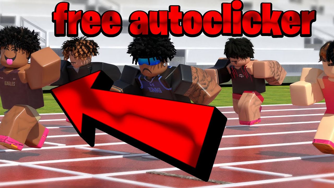 how to get an auto clicker in track and field infinite