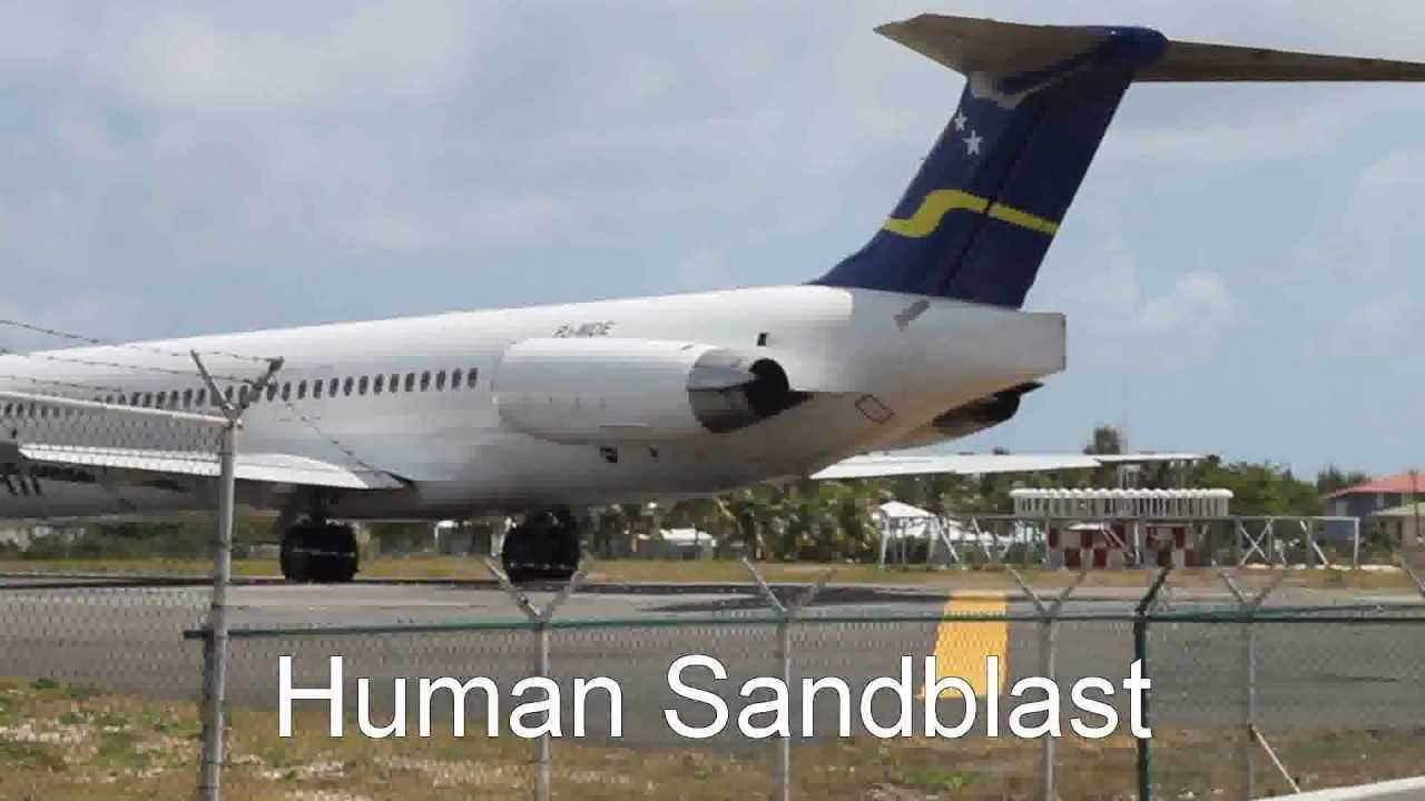 Idiot alert  st. Maarten airport Jet Blast causes Injuries and carnage