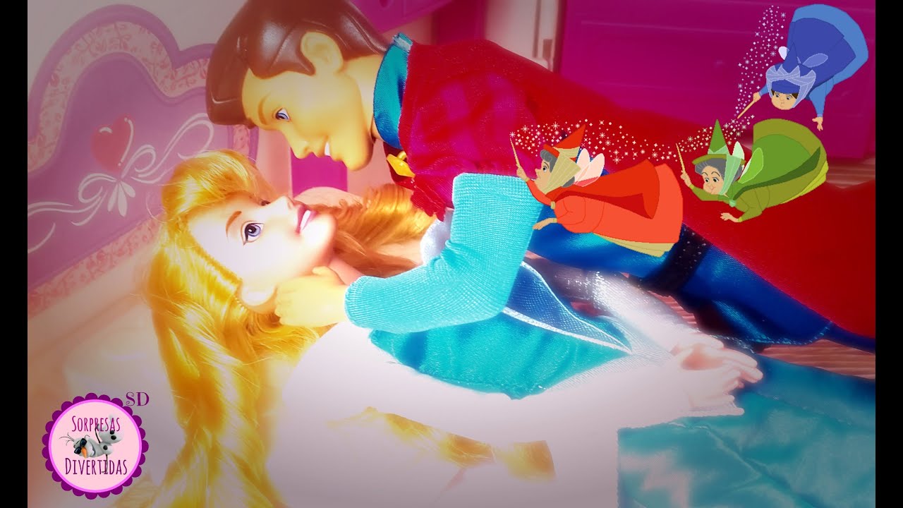 La Bella Durmiente en Español - Cuento de Disney con Muñecas Barbie