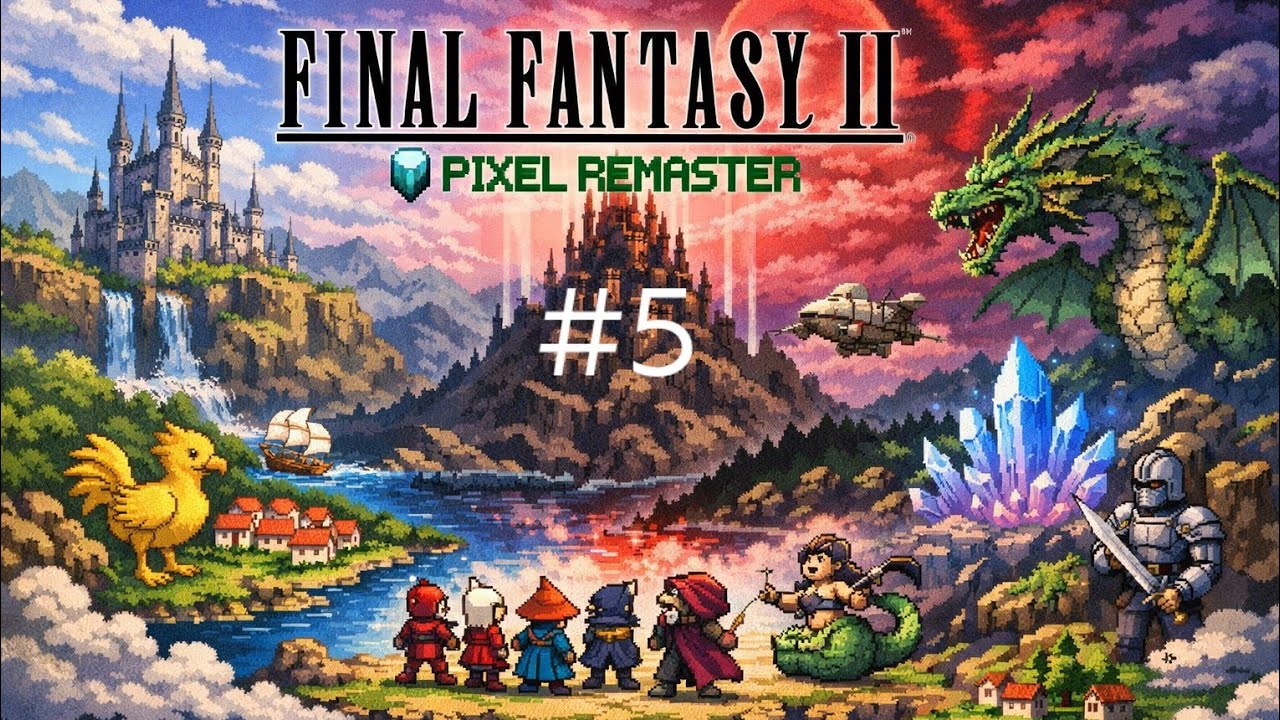 Final Fantasy Pixel Remaster 2 #5 Luz no fim do túnel