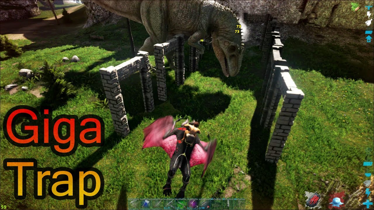 Epic Fail: Trapping a High-Level Giga Gone Wrong! | ARK: Survival Evolved Fjordur Map