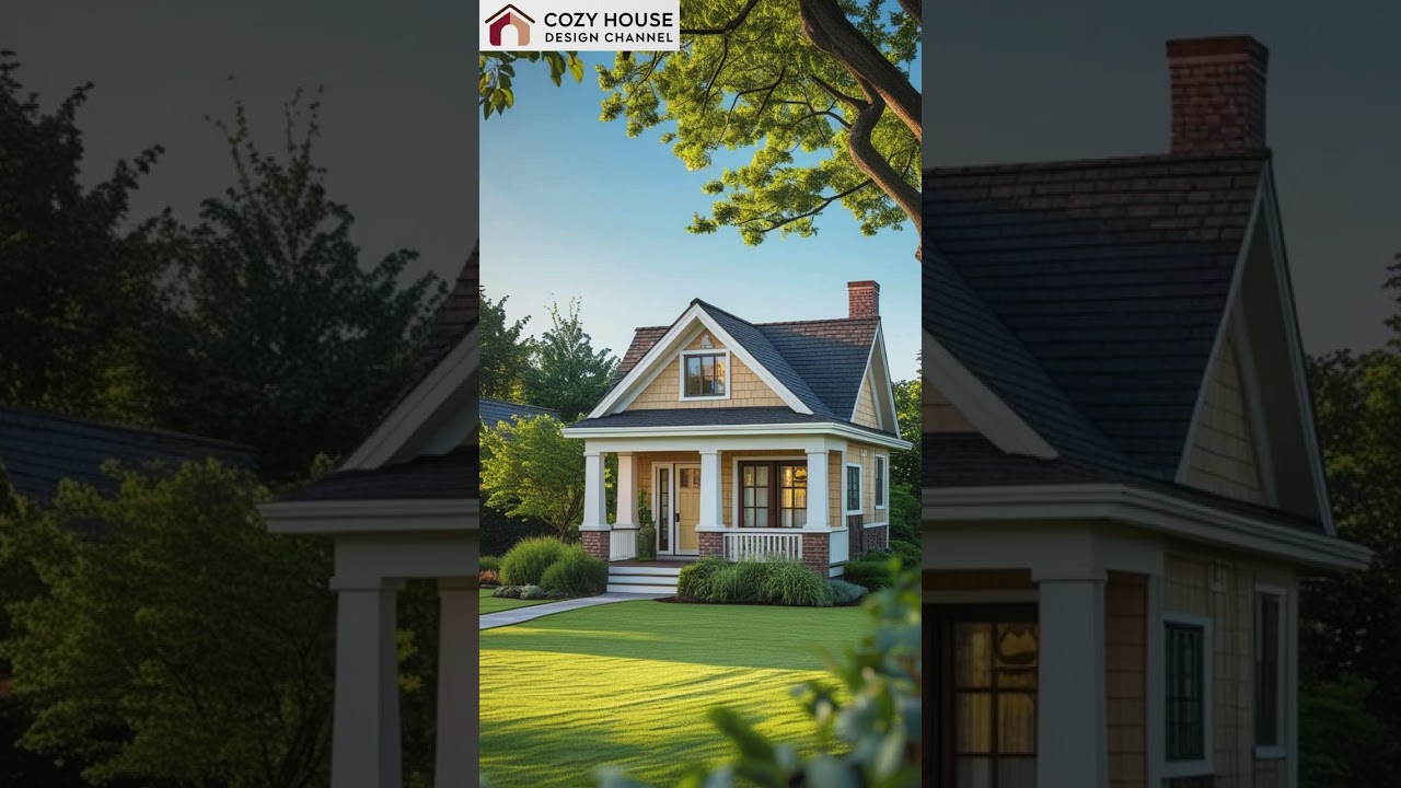 Dream Tiny House with Natural Light and Soft Colors #tinyhouseideas #homedesign