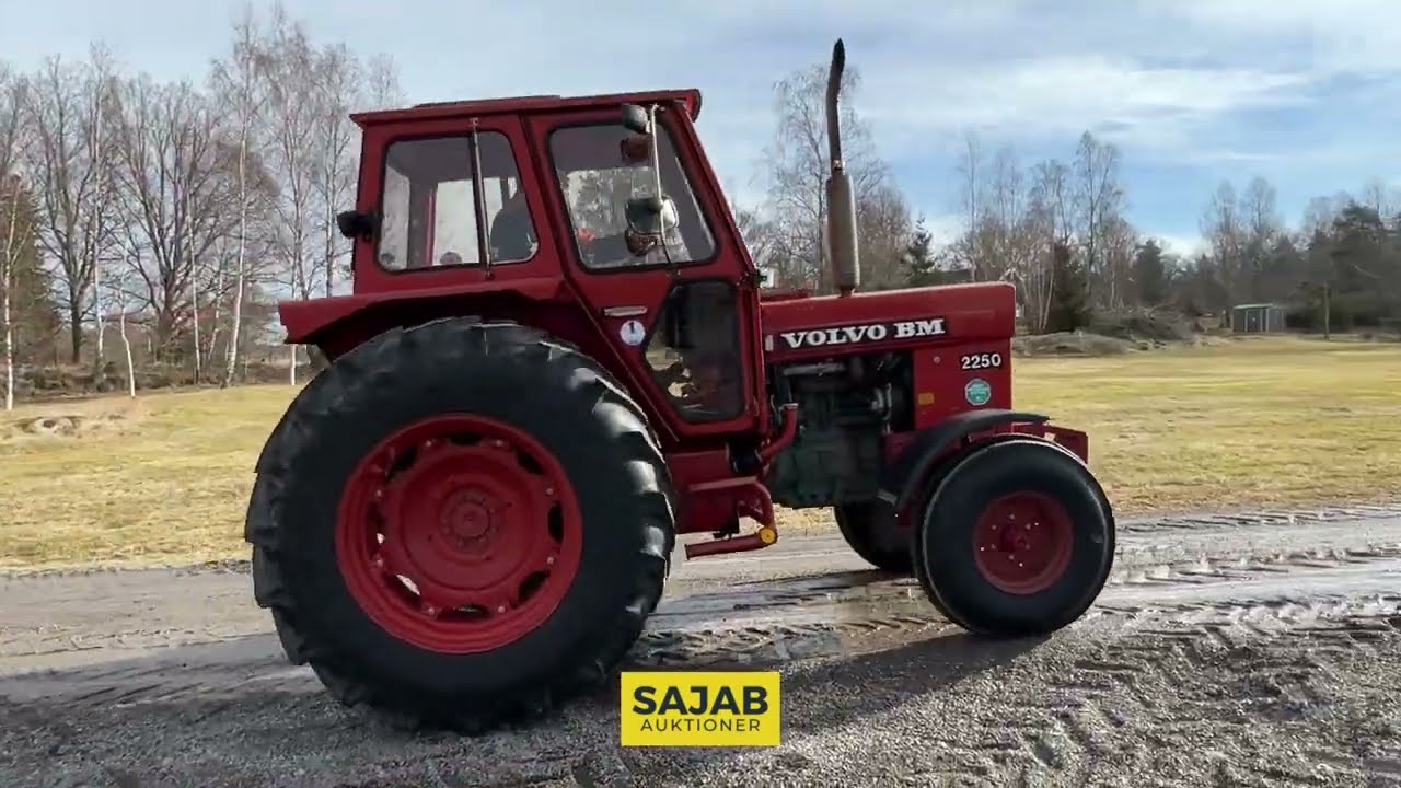 Traktor, Volvo BM 2250 | Sajab Auktioner