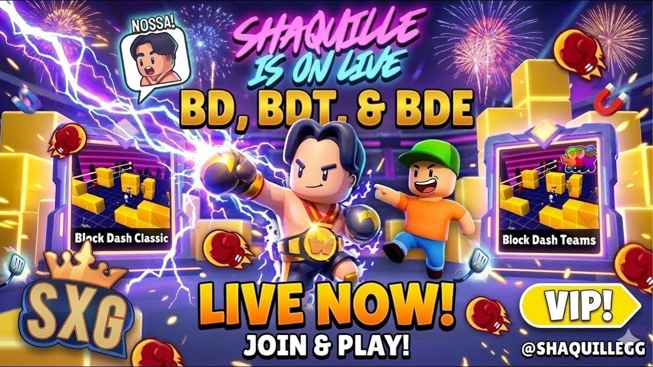 🔴 LIVE BLOCK DASH ENDLESS ONLY | LETS PLAY OTHER! - Stumble Guys Indonesia #GO30K
