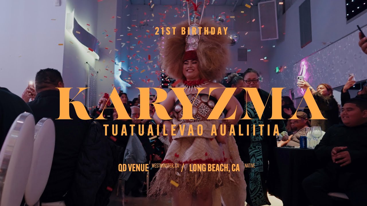 🇼🇸🇹🇴 21st Birthday Highlights | Karyzma Aualiitia