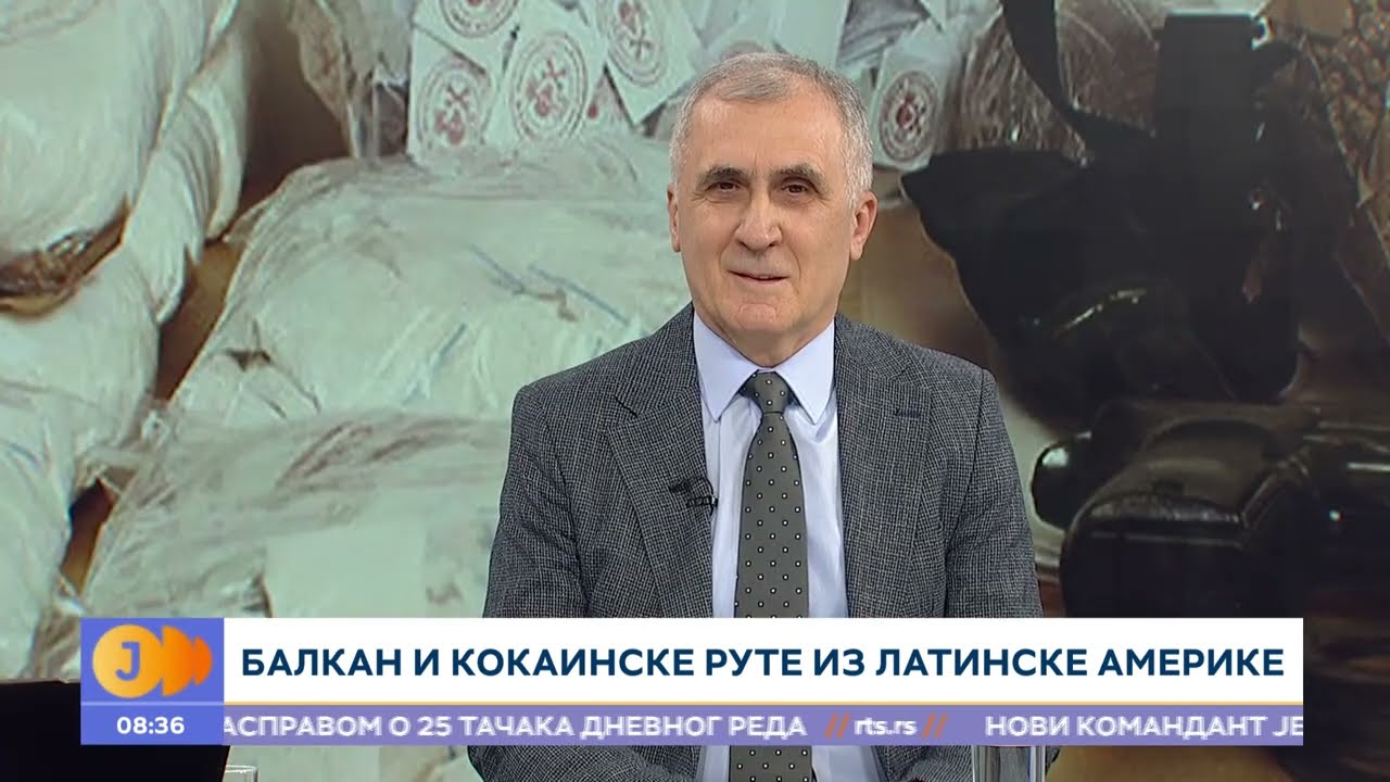 Balkan u fokusu američkog pravosuđa zbog narkotika I RTS Jutarnji program