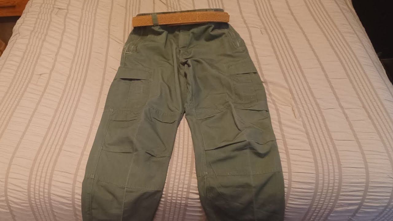 Vertx Tactical Pants Ripstop X1 VTXRDP BP Green Video Review 