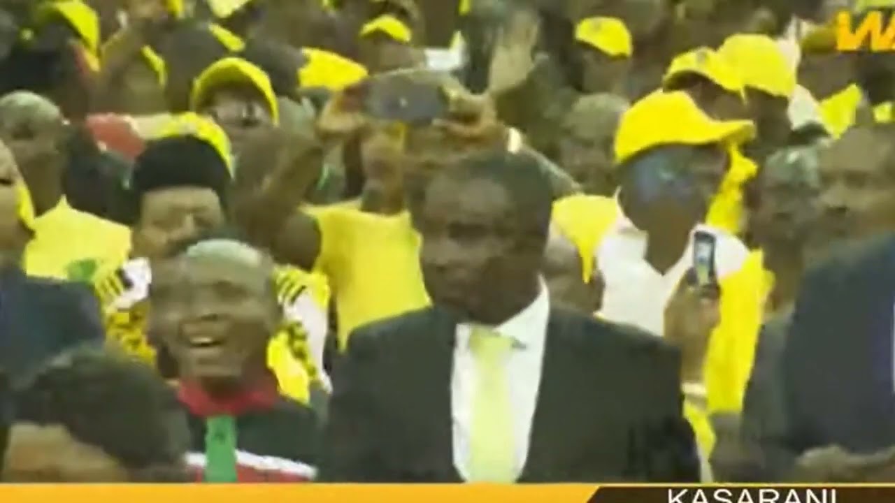 SOLOMON MKUBWA PERFORMS LIVE AT KASARANI  DURING UDA NDC