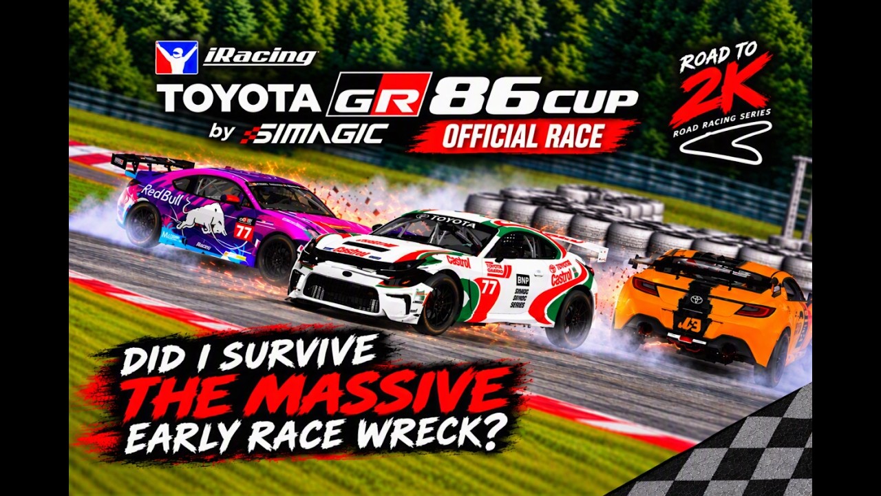Road to 2K iRating #2 | Massive Lap 2 Wreck! Did I Survive? | iRacing