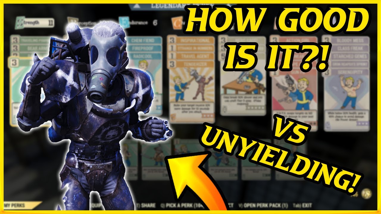 [Fallout 76] - Powerful Legendary Armor?! Worth It?!