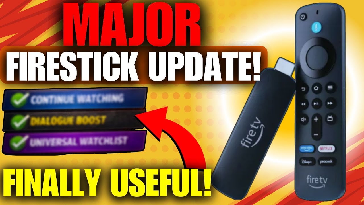 Major Firestick Update &mdash; Finally Features We Can Actually Use