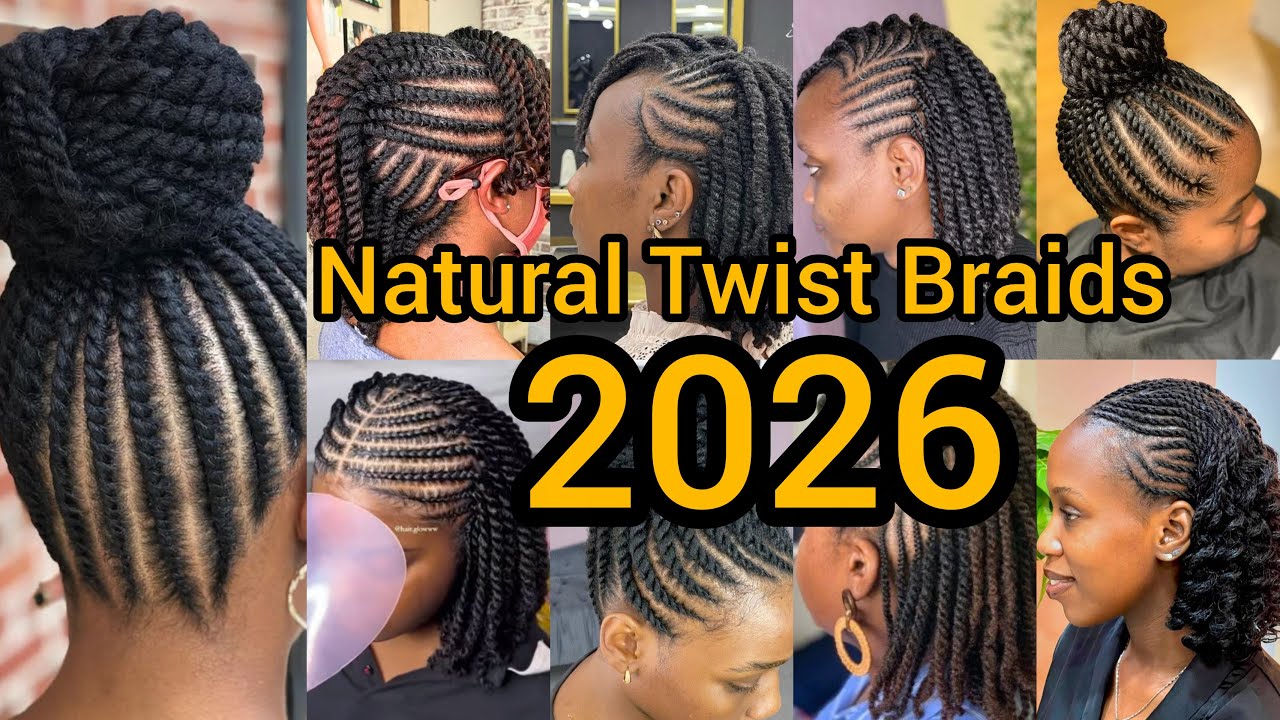 Natural Twist Braid Hairstyles | Mini Twist Braids | Passion Twist Braids | Kinky Twist | Twist Hair