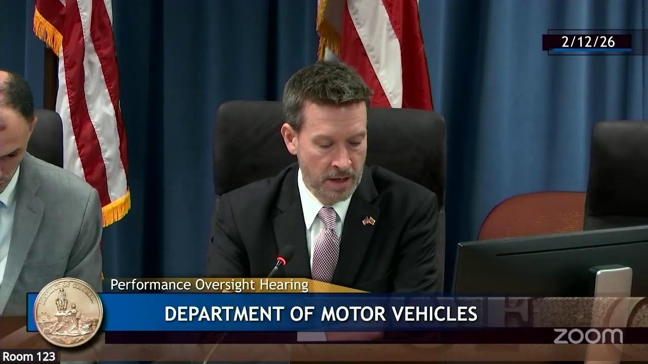T&E Performance Oversight: Department of Motor Vehicles