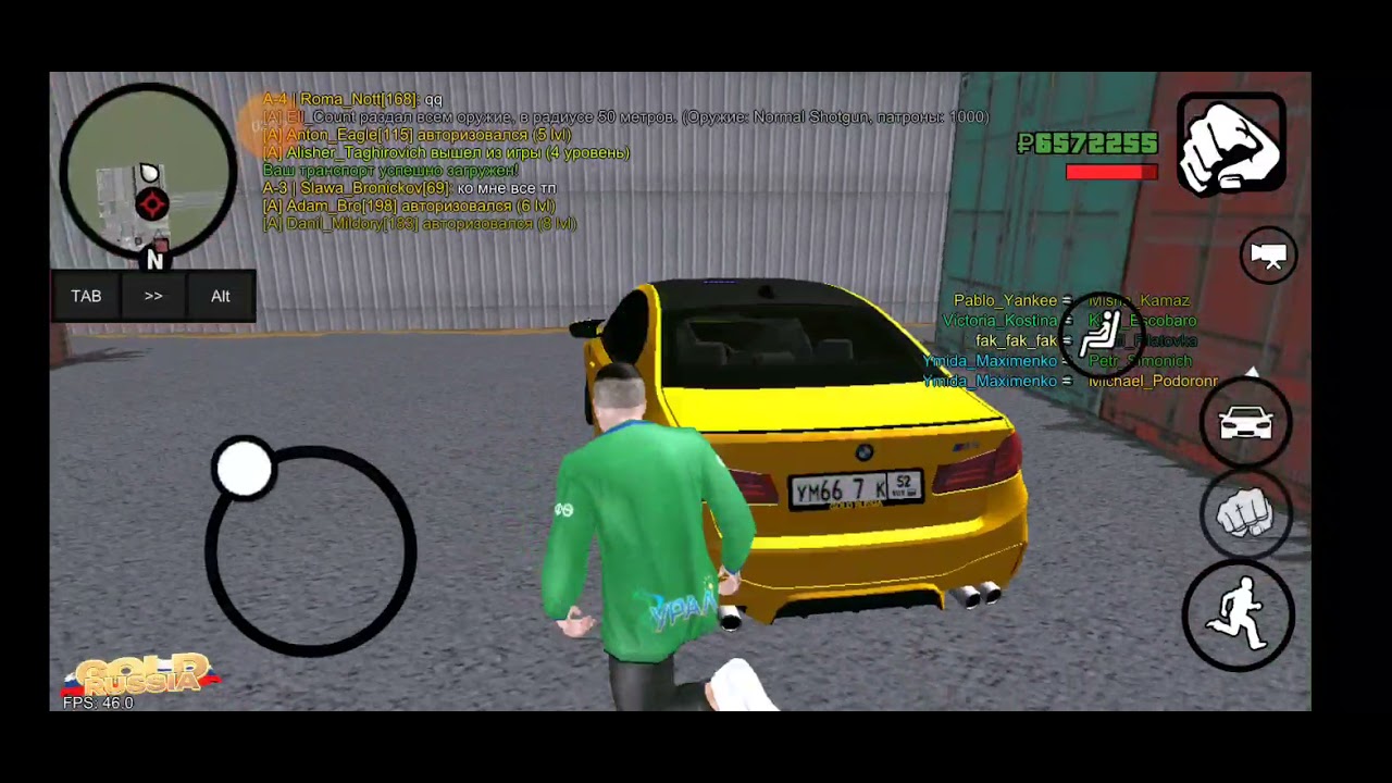 Задонатил в Голд Рашу и купил 11 лвл админки!!