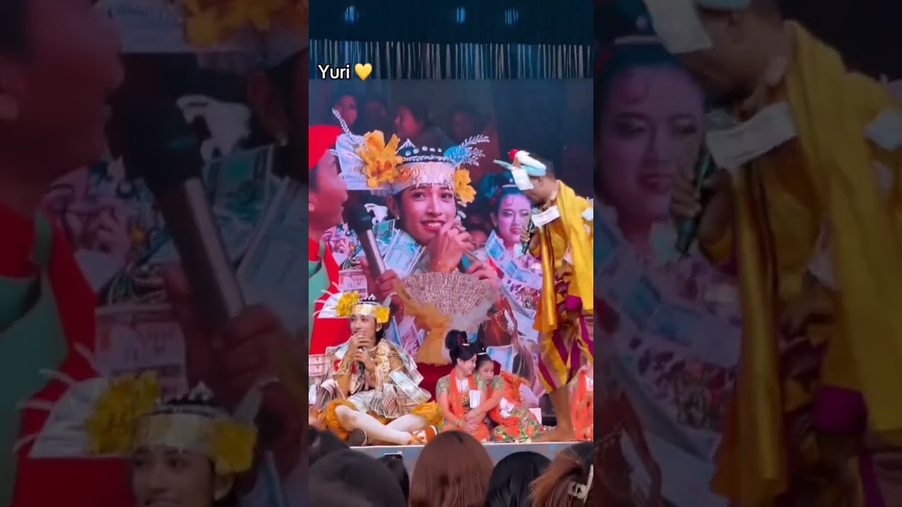 မန္တလေး ကုသိုလ်တော် နူတ်ဆက်ည မင်းသားချောလေး အောင်ဇဗ္ဗူရဲ့နှစ်ပါးသွားလေး  ဖြိုးဖြိုးကတော့ ဖြိုးဖြိုး