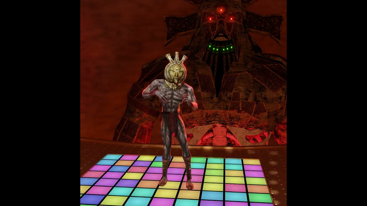 Morrowind Characters Dancing to Dagothwave