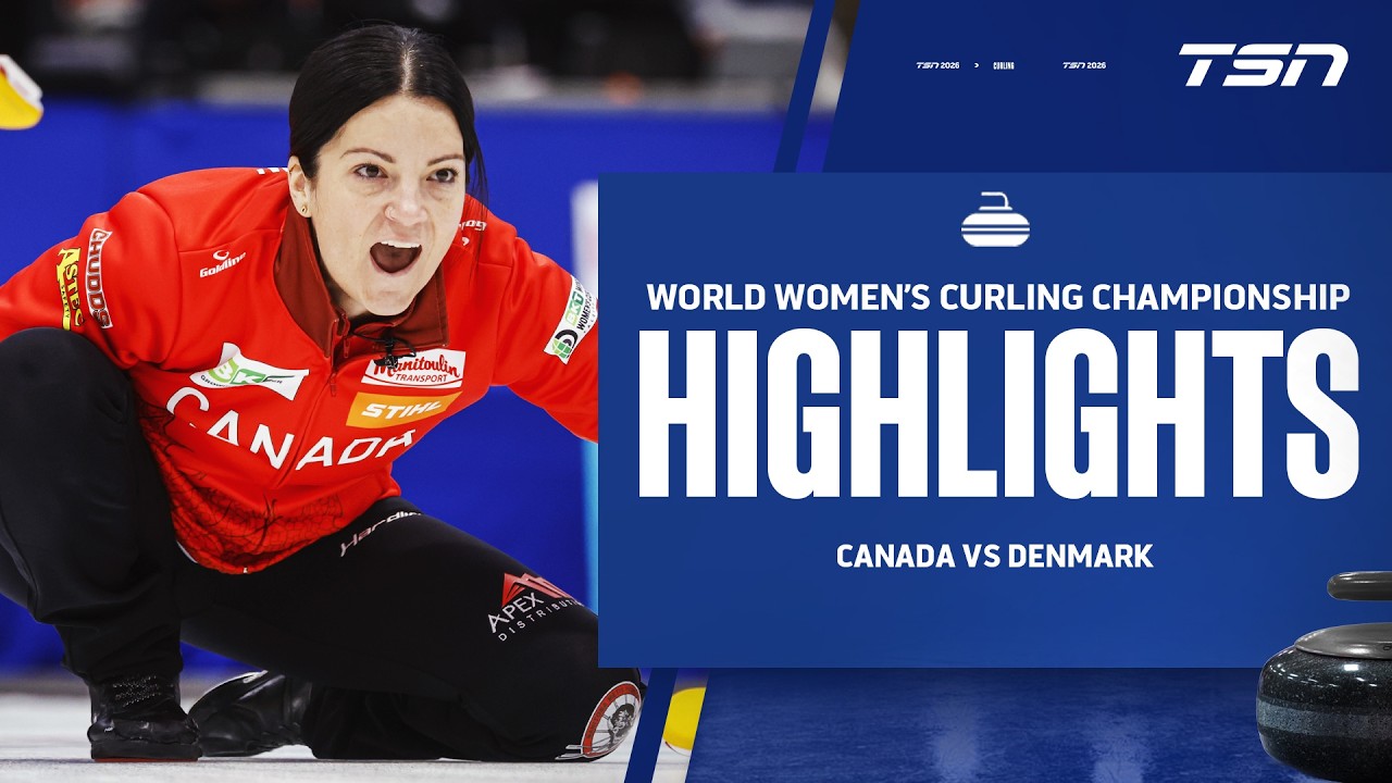 World Women’s Curling Championship: Draw 7 - Canada v.s Denmark