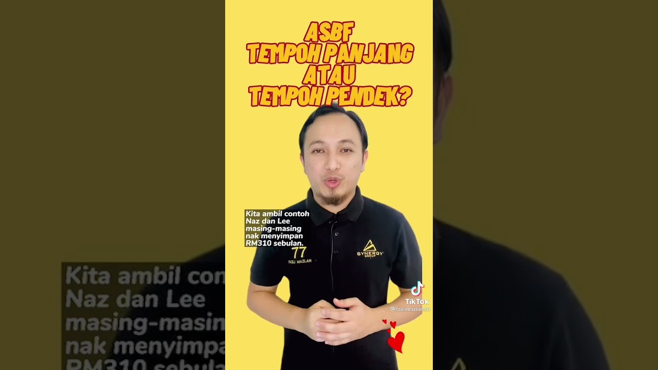 ASB Financing tempoh pendek atau tempoh panjang