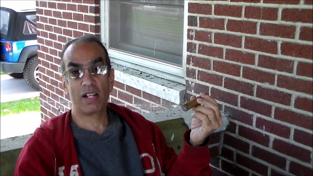 Porch Cigar: Naked Cigar Smoking