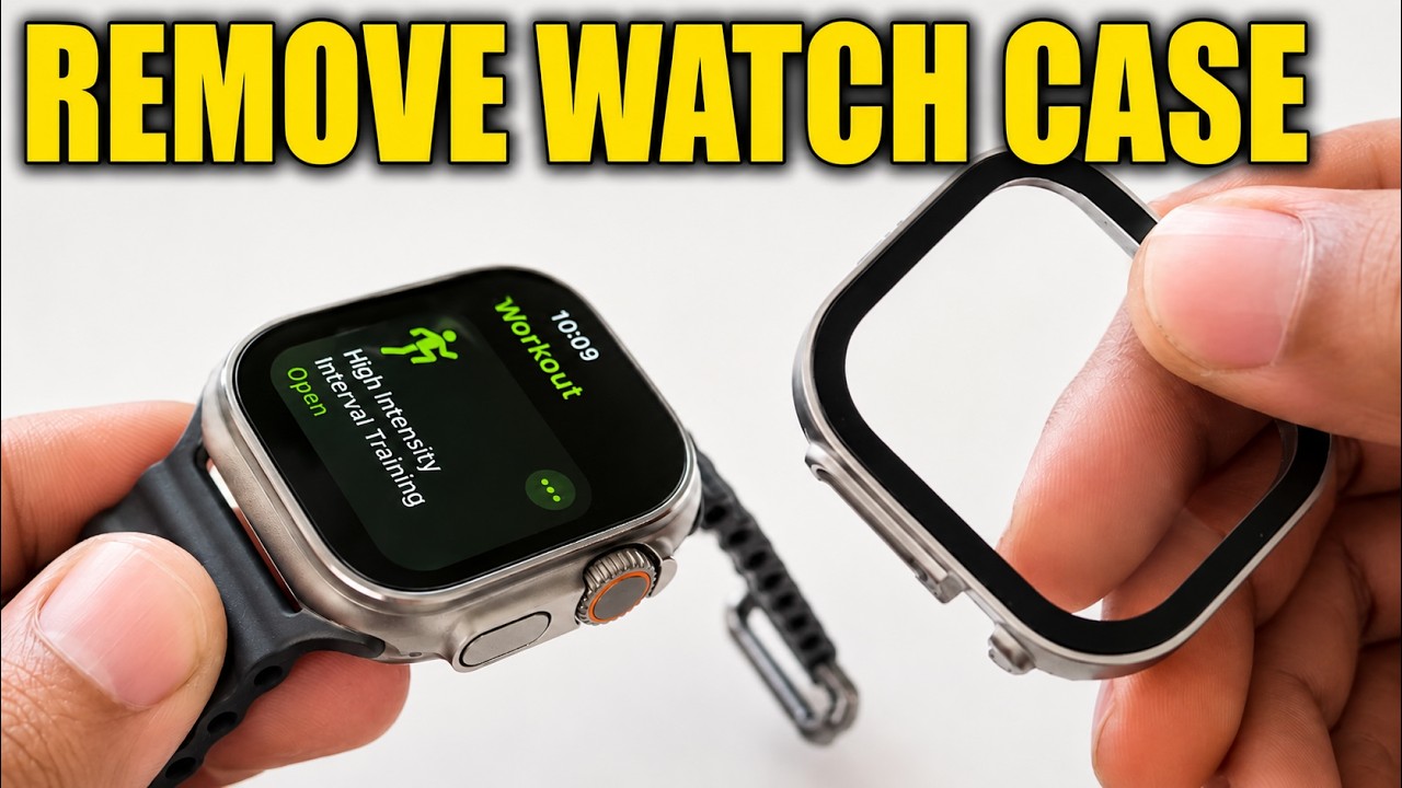 How To Take Protective Case Off of Apple Watch Ultra 2
