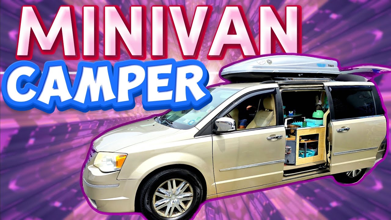 Удивительная переделка минивэна Chrysler в кемпер — это гениально!