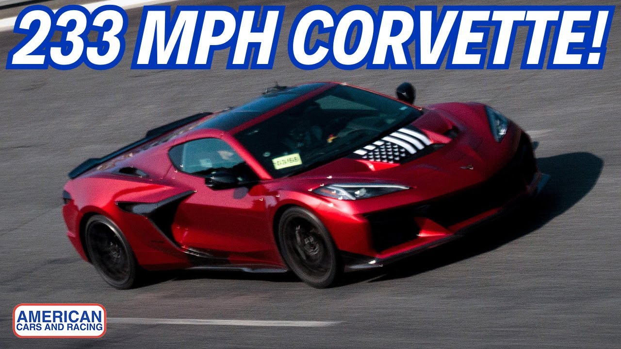 The 233 MPH Chevrolet Corvette ZR1 Is The Fastest American Car Ever
