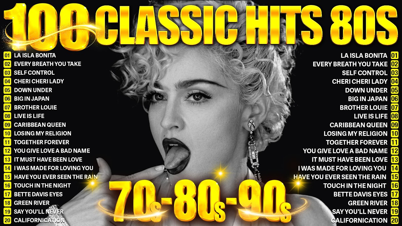 80s Music Hits 📀 Best Oldies Songs Of 1980s 📀 The Police, Cyndi Lauper, Michael Jackson, Madonna...
