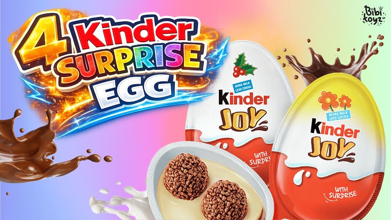 Kinder Surprise Eggs (Girls Egg) ASMR Unboxing | What’s Inside?