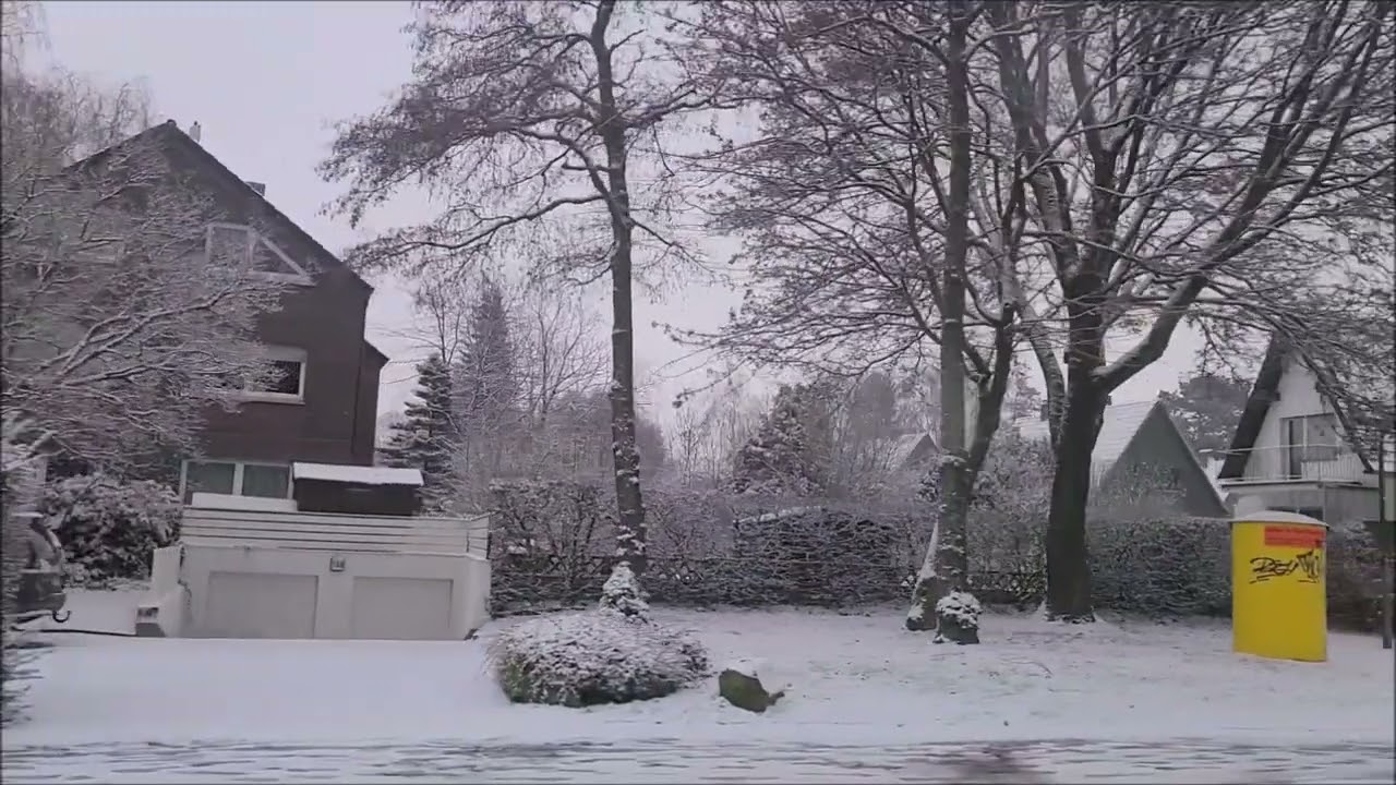 Schnee in Dortmund, 26.01.2026