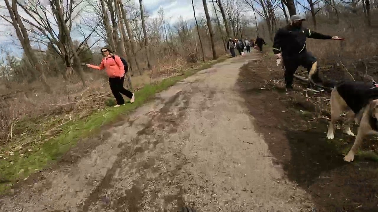 POV HamBur loop of the Great Lakes waterfront trail