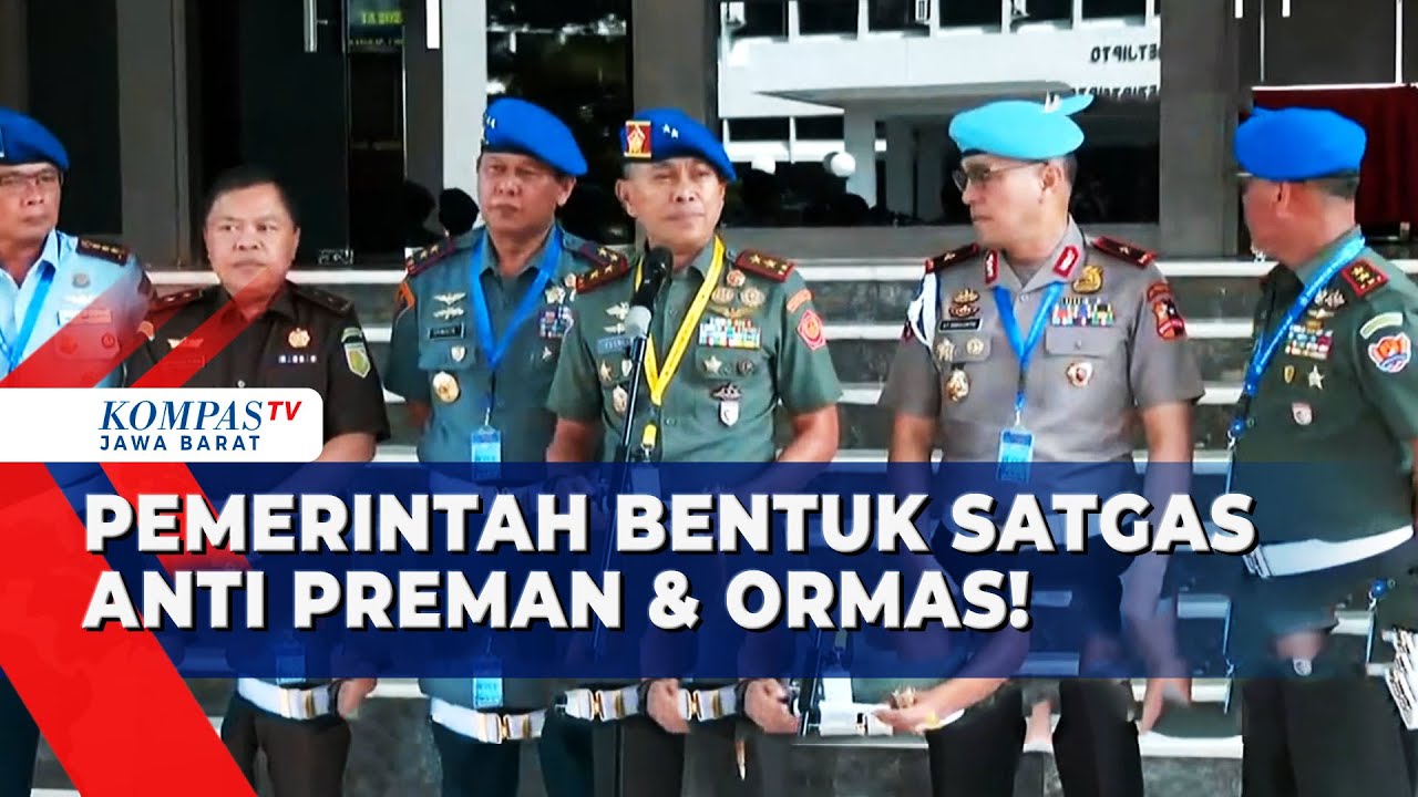 Pemerintah Bentuk Satgas Terpadu Penanganan Preman & Ormas