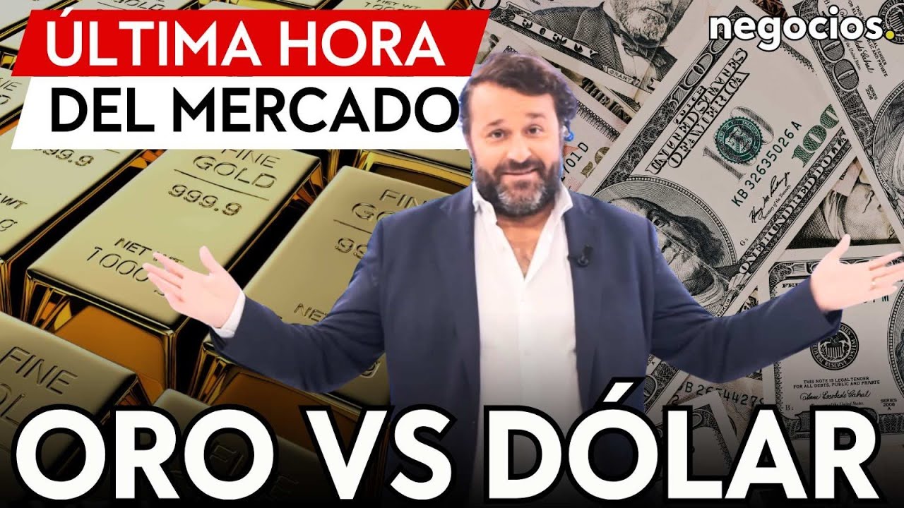 NOTICIAS DEL MERCADO: Así es la gran batalla oro Vs. dólar y así pierdes tu dinero