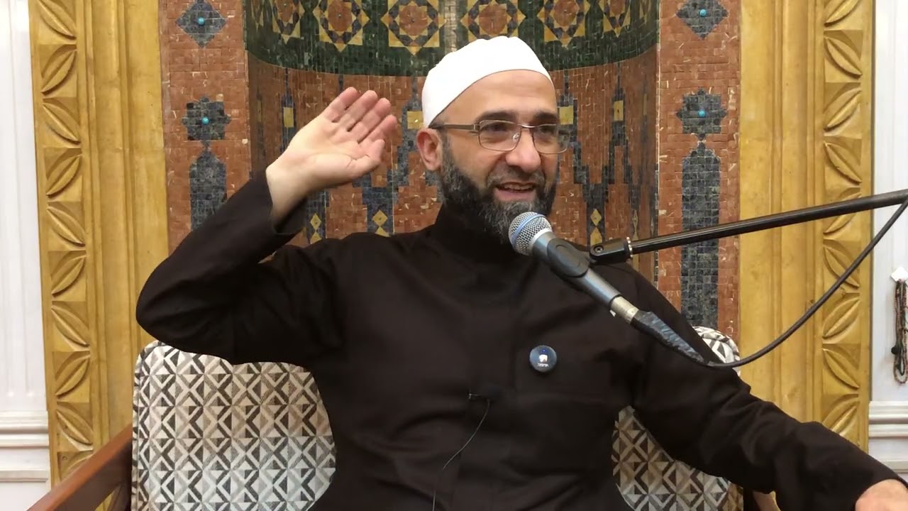 محاضرة بعنوان :( سعد بن عبادة رضي الله عنه) للشيخ مصطفى حمادة من مسجد المجيدية بيروت.