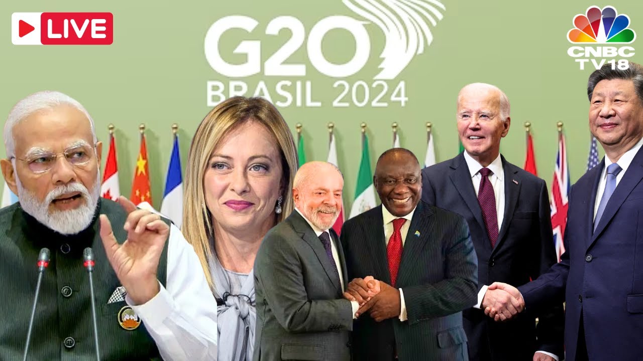 G20 Summit LIVE: World Leaders Meet at G20 Opening Ceremony | PM Modi | G20 in Rio de Janeiro | N18G
