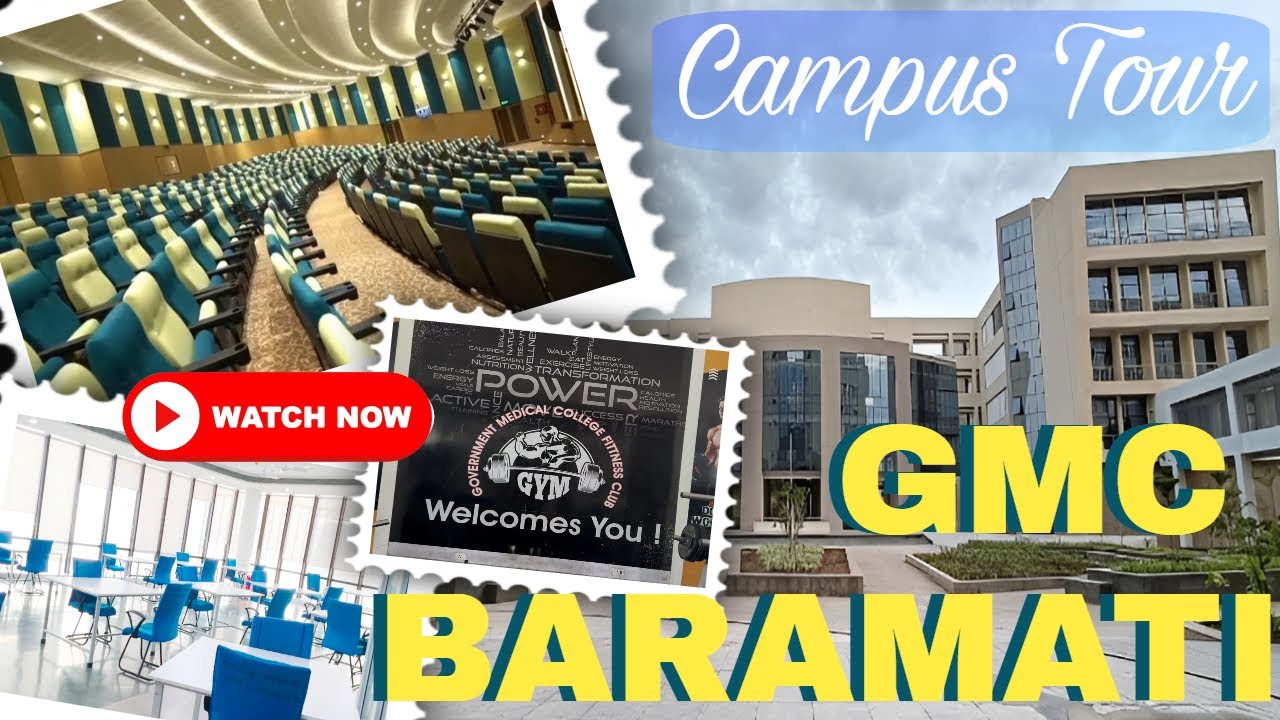GMC BARAMATI Campus Tour Pune| PAHGMC | Part 1| Saurabh Kakade #gmcbaramati #mbbs #neetcounselling