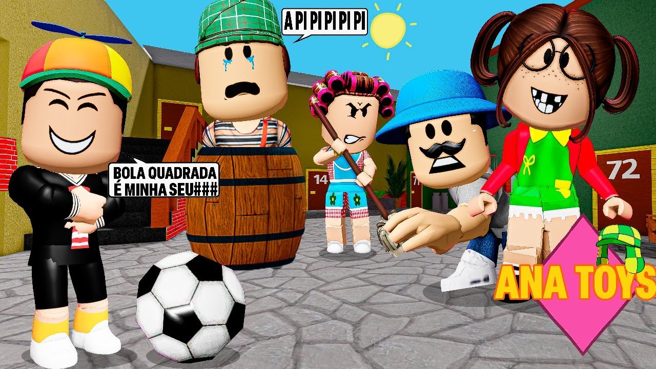 VIRAMOS A TURMA DO CHAVES EM BROOKHAVEN RP! *Pagamos o Aluguel*