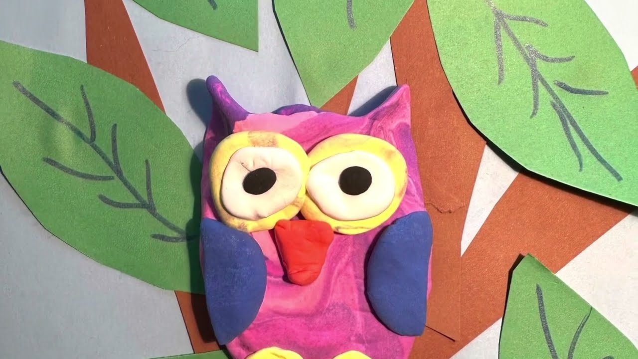Air dry clay Owl!