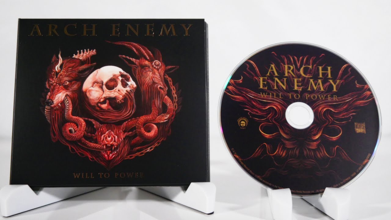Arch Enemy - Will To Power CD Unboxing