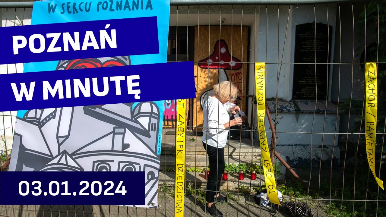 Poznań w minutę || 03.01.2024