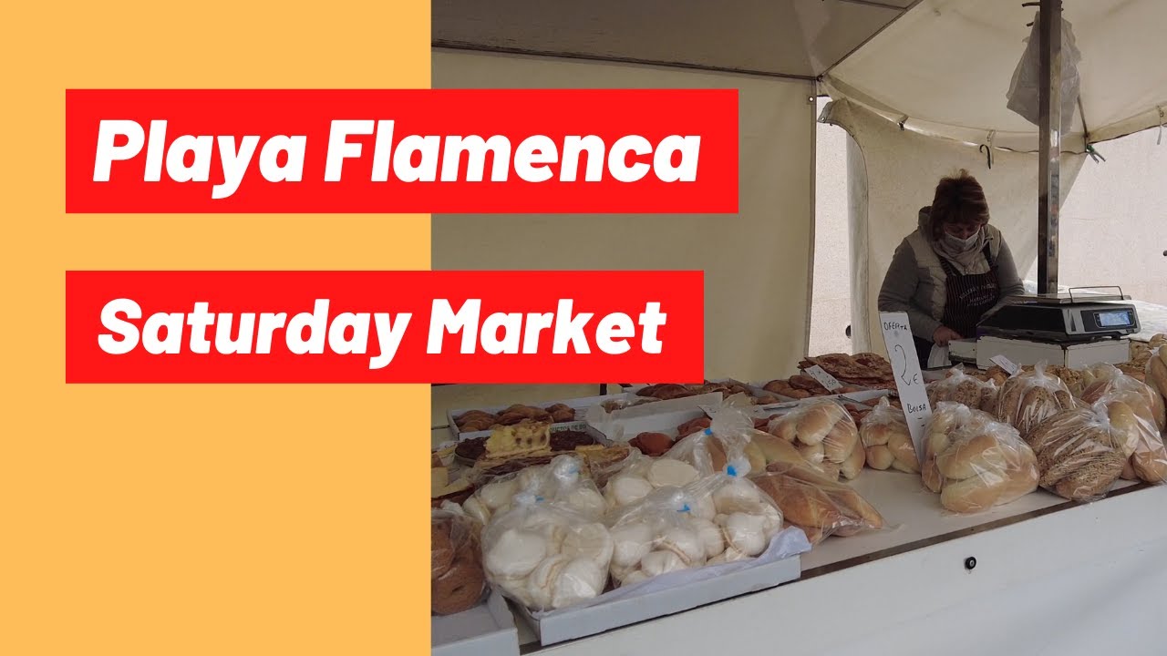 Playa Flamenca Saturday Market, Costa Blanca, Spain