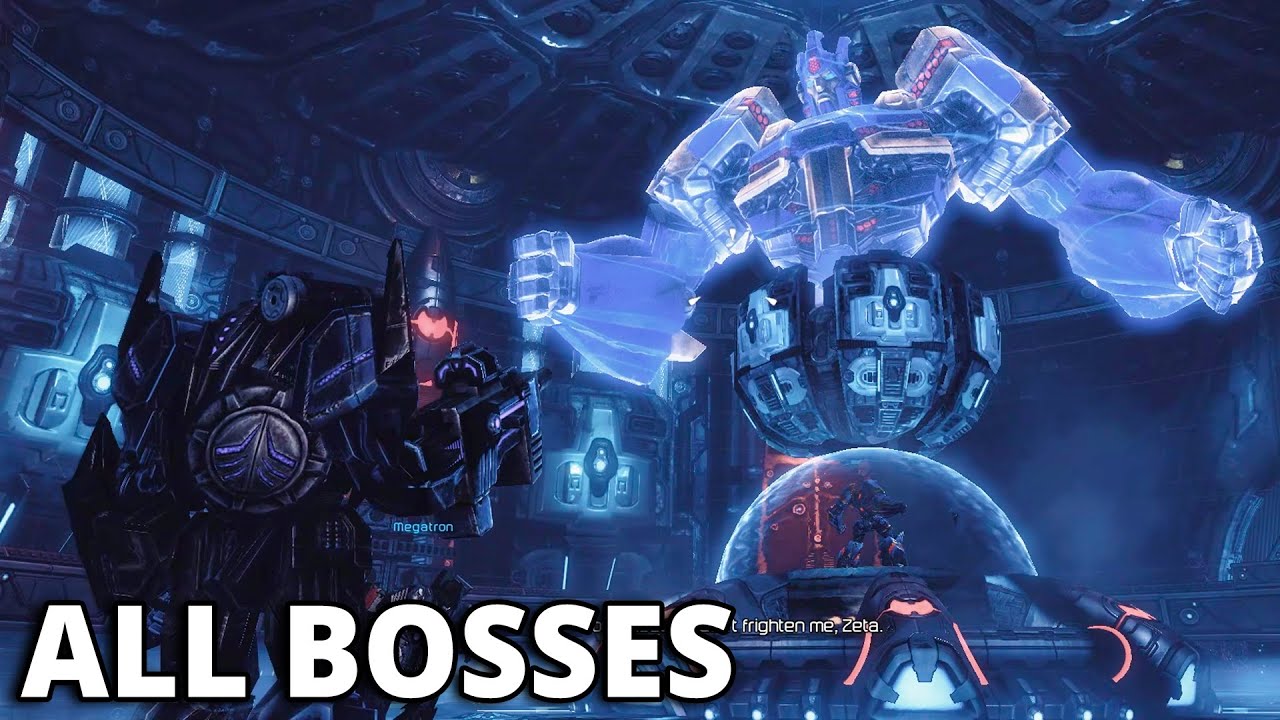 Transformers: War for Cybertron (2010) - ALL BOSSES
