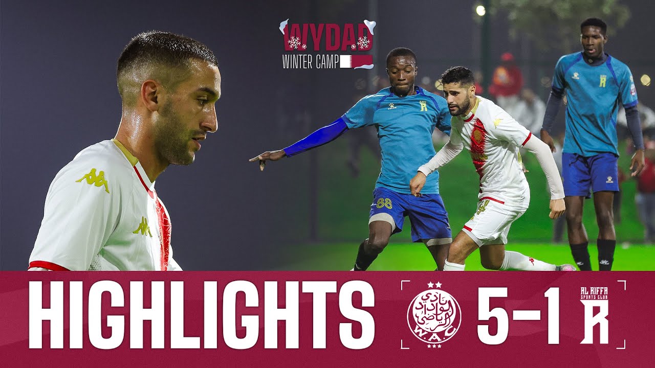 Winter Camp – Day 8 | Morning Training & Evening Friendly Win (5–1) vs Al Riffa SC 🇶🇦⚽