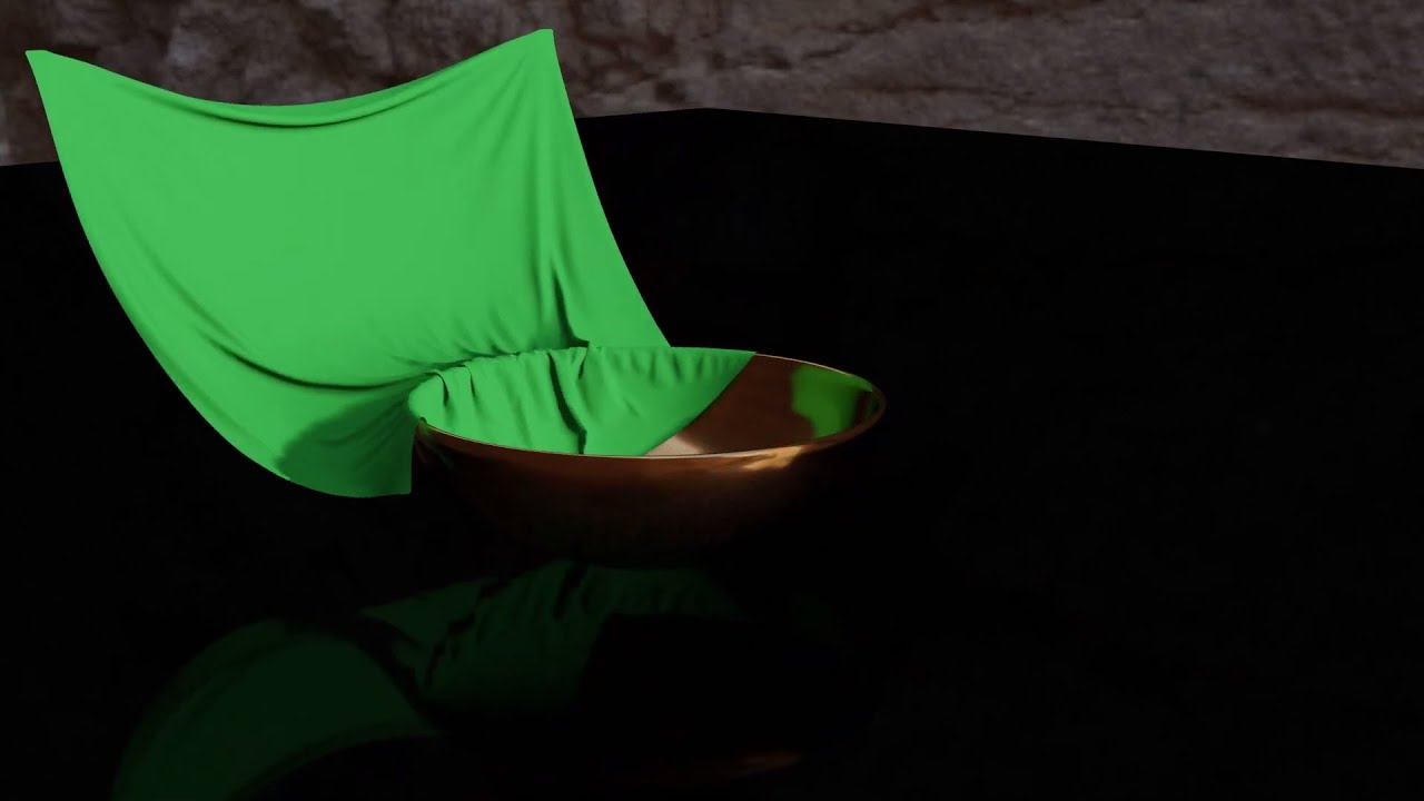 Blender Cloth Animation In Eevee (Olav3D Tutorials Result)