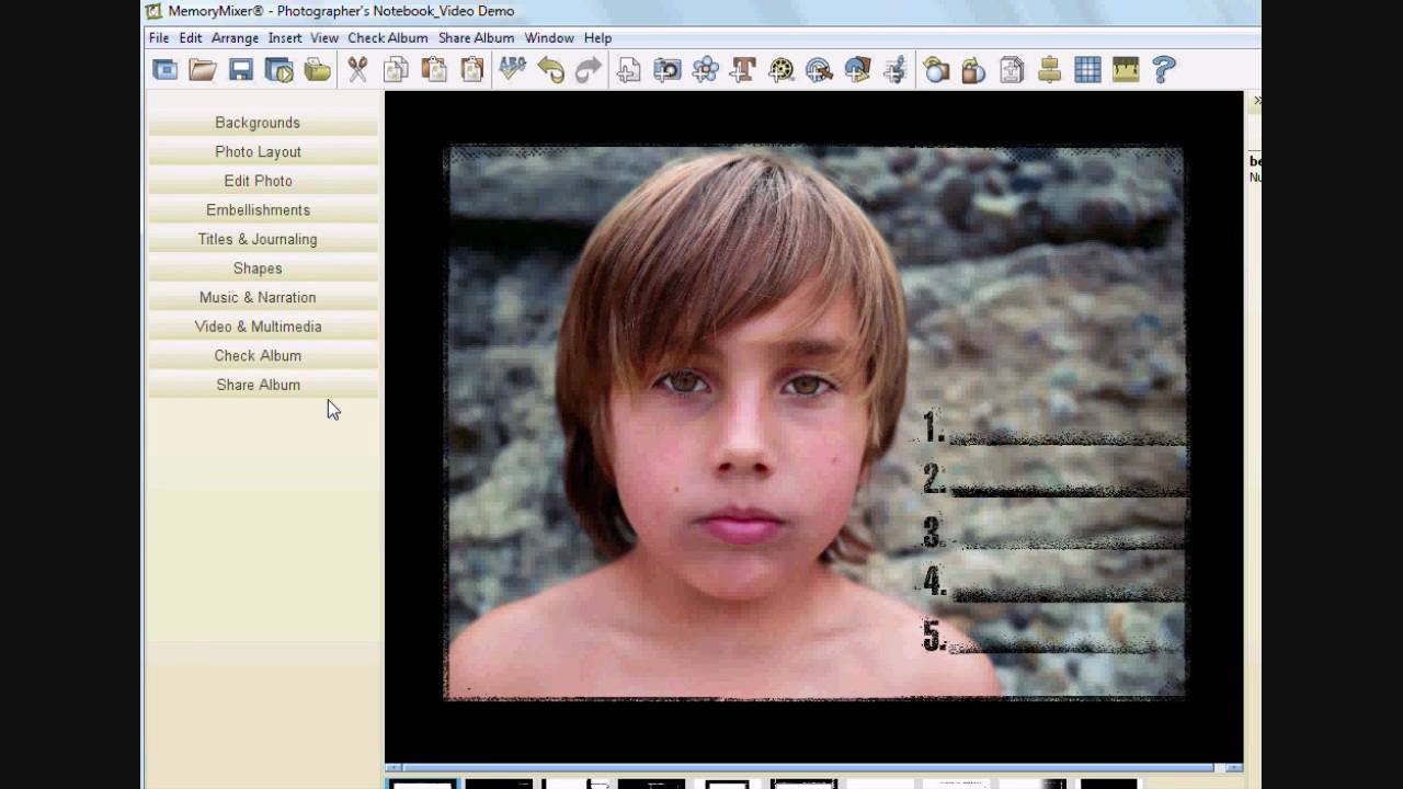 Photographer's Notebook Memory Mixer Demo - Part 1