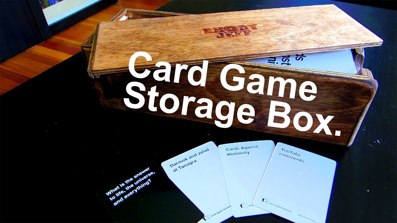Build: A Card Game Storage Box
