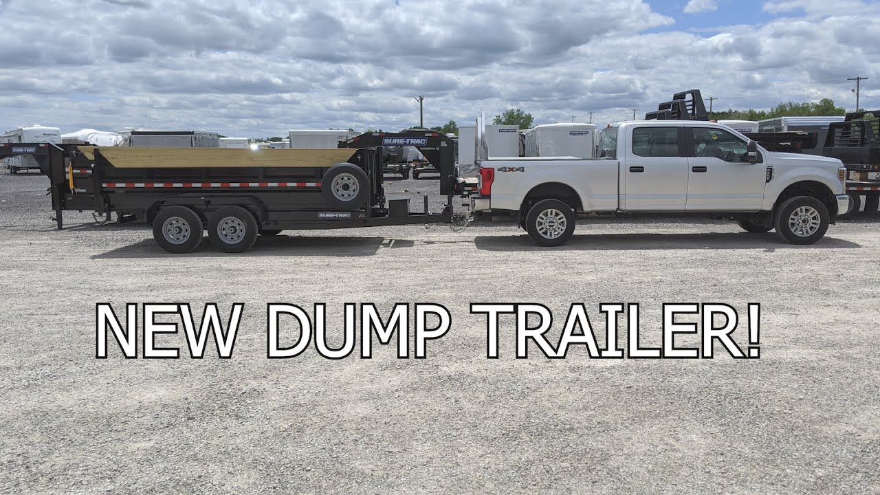 Check out my NEW Sure-Trac HD Dump Trailer!