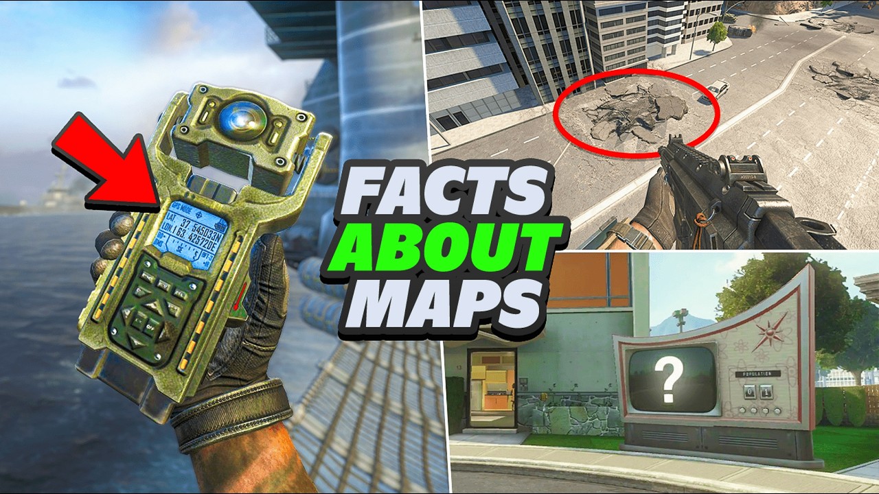 1 bezużyteczny fakt o każdej mapie w Black Ops 2