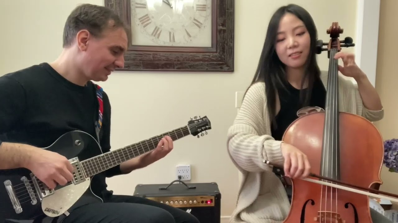Libertango on cello and guitar